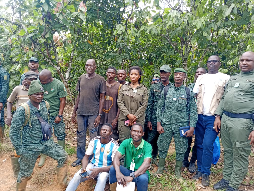 Mission de supervision des reboisements dans l'Agro-forêt des Rapides Grah Sud